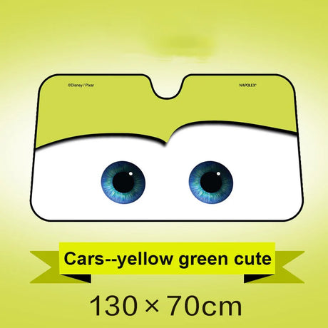 6 Colors Eyes Heated Windshield Sunshade Car Window Windscreen Cover Sun Shade Auto Sun Visor Car-covers Car Solar Protection