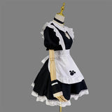 Sexy Black Cat Girl Women Fantasy French Maid Outfit Men Gothic Sweet Lolita Dress Anime Cosplay Costume Plus Size XXXL XXXXL