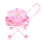 Baby Stroller Role Play Girl Playing House Toys Simulation Furniture Shopping Cart Baby Girls Toys Gifts