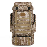 New Tactical Backpack for Outdoor Hiking with Large Capacity and Camouflage Design