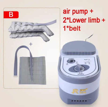 Professional Circulating Air Pressure Leg Massage Instrument with Acupressure Relaxation Treatment for Calf Foot Waist Arm Thigh