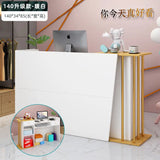 Bar Counter Cashier Counter Simple Modern Supermarket Shop Small Clothing Beauty Salon Barber Shop Hair Salon Reception Desk