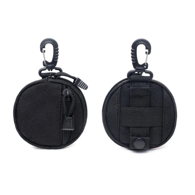 Tactical Bag Phone Coin Purses Key Wallets Holder Small Travel Kit Pocket Keychain Zipper Case Pack Outdoor Molle EDC Pouch