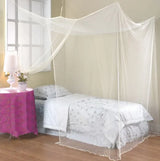 1pcs Moustiquaire Canopy White Four Corner Post Student Canopy Bed Mosquito Net Netting Queen King Twin Size