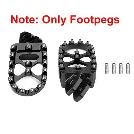 Passenger Foot Peg Extensions For Surron For Segway X160 X260 Motocross Bike Dirt Bike Off-Road Accessories Extended Bracket CNC