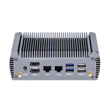 KINGNOVY Fanless AMD Mini PC Ryzen 7 5800U 7730U Barebone Desktop Computer 4K Dual HD Windows 11/10 HTPC Gaming PC WiFi6 BT5.2