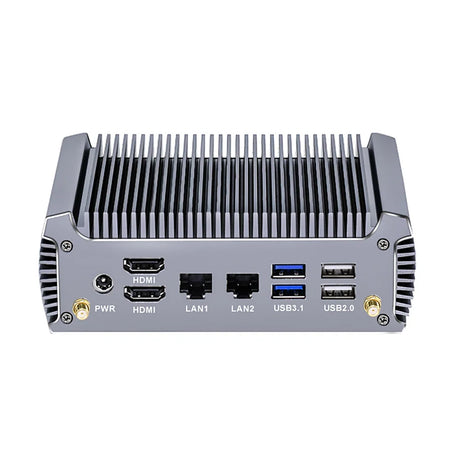 KINGNOVY Fanless AMD Mini PC Ryzen 7 5800U 7730U Barebone Desktop Computer 4K Dual HD Windows 11/10 HTPC Gaming PC WiFi6 BT5.2