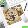 Genshin Impact Desk Mat Gamer Mousepads Mouse Pad Office Desk Pads Anime Cute Small Mousepad Mouse Mats For Computer 20x25cm