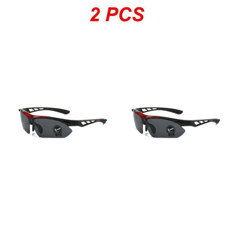 1/2/4PCS Outdoor Men Cycling Sunglasses Road Mountain Riding Protection Sports Glasses Goggles Eyewear MTB Bike Sun