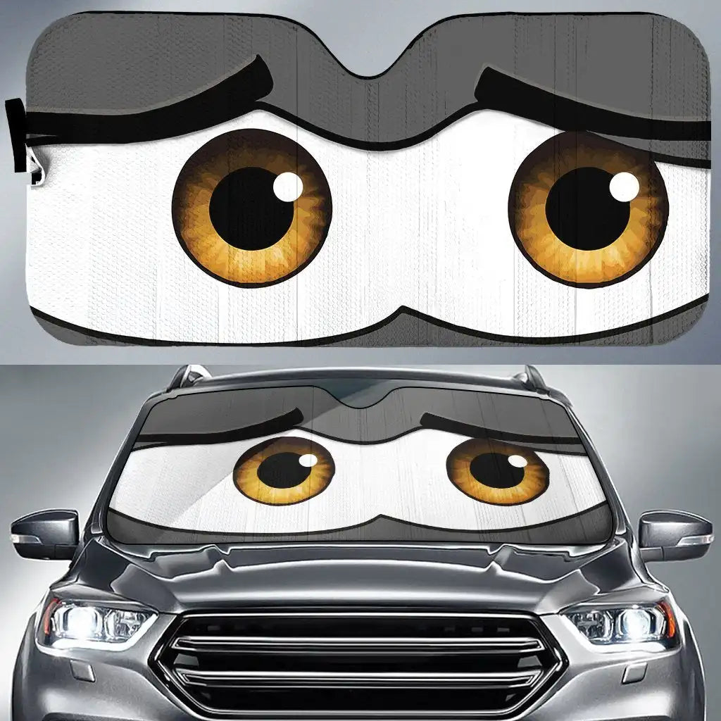 Sunshades Reflector Anti Uv Protector Evil Eyes Custom Car Sunshade Sun Shade Universal Summer 2022hot Sale