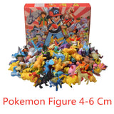 20-100Pcs 4-6 Cm Anime Pokemon Big Figure Toy Pikachu Action Figure Model Ornamental Decoration Collect Toys For Children's Gift