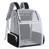 Breathable Pet Cat Carrier Backpack Large Capacity Cat Dogs Carrying Bag Folding Pet Chest Portable Outdoor Travel Pets Carrier