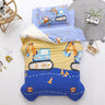 Children's Cotton Three-piece Set Kindergarten Nap Cartoon Bed Sheet Quilt Cover Cotton Bedding Kit Pillowcase CP27