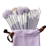 13pcs Essentials Makeup Brushes Set Portable Cosmetic Brushes with Polished Handle Cosmetic Tools Accessories B99