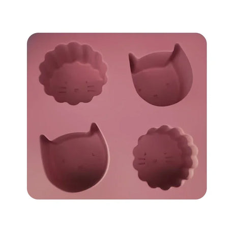 Animal Shape Baking Mold Silicone Baking Pan Lion Kitten Pastry Cake Mold DIY Baking Accessories