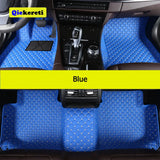 QIEKERETI Custom Car Floor Mats For Toyota Camry Auto Carpets Foot Coche Accessorie