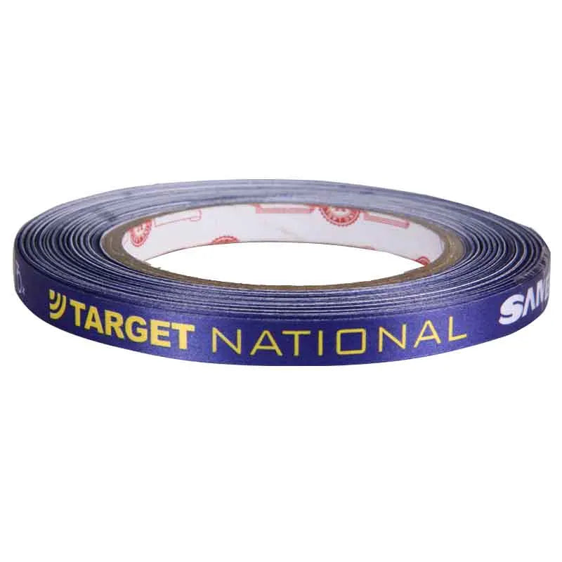 1cm*25M SANWEI Table Tennis Racket Edge Tape Side Protector Original TARGET National Ping Pong Bat Protective Tape Accessories