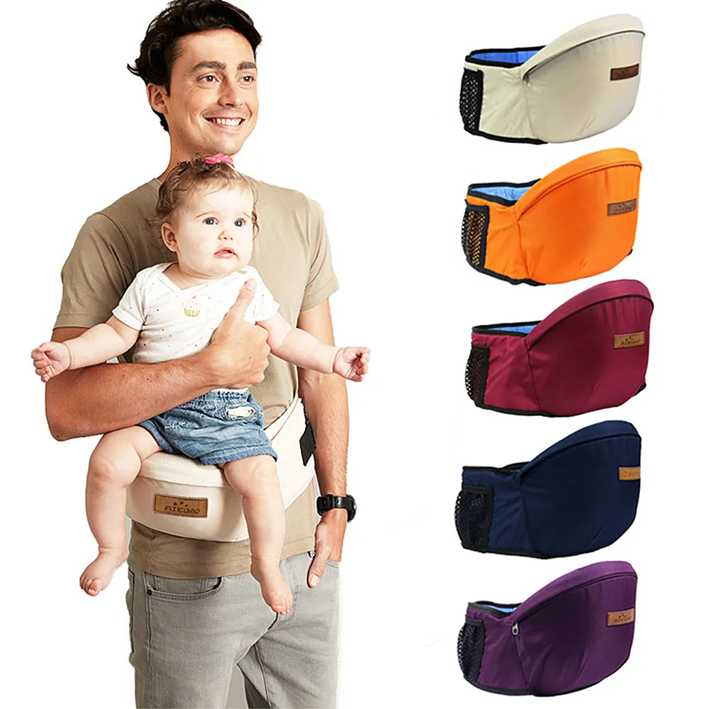 Baby Carrier Waist Stool Walkers Baby Sling Hold Waist Belt Backpack Hipseat Belt Kids Adjustable Infant Hip Seat