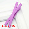 1~100PCS Matte Stylish And Eye-catching Matte Hair Clip For Curly Hair Popular Hair Clip Best-selling Hairpin Candy Color