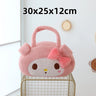 Sanrio Cute My Melody Shoulder Bag Japanese Kuromi Lovely Plush Bag Lolita Messenger Bag for Girl Travelling Bag Birthday Gifts