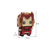 DIY Anime Movies Game Figure Brickheadz Building Block Kit Character Collectation Playset Brick Model Toys Kids Birthday Gift