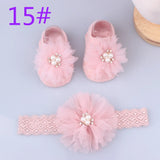 1 Set Cute Gift Bow Flowers Baby Girls Headband Socks Cartoon Animal Bow Newborn Girls Hair Band Kids Headwear Hair Accessories