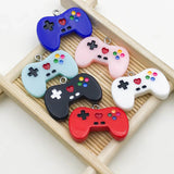 Randomly 6/10Pcs Colorful Resin Game Controller Charms Pendants For Jewelry Making DIY Earrings Necklace Bracelet Handmade