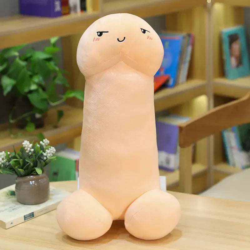 Big Size Trick Penis Plush Soft Simulation Boy Dick Plushie Real-life Penis Pillow Sexy Hugging Pillow Girlfriend Gift