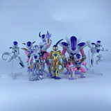 8pcs/Set Dragon Ball Z Frieza Figure Freezer Third Form Figurine PVC Action Figures Collection Model Toys Gifts