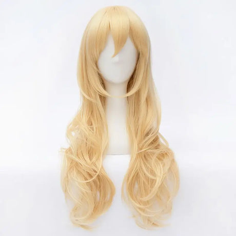 Women Synthetic Hair Red Pink Blue Orange Curly Body Wave Hair for Adult High Temperature Fiber Quality Halloween Wig