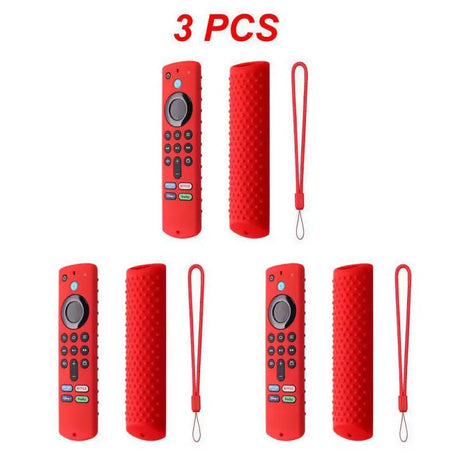 1~4PCS For Amazon Fire TV Stick 4K TV Stick Remote Silicone Case Protective Cover Skin Remote Control Protection Silicone Cover