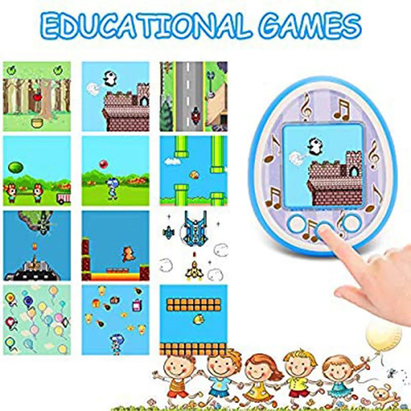 Tamagotchis Funny Kids Electronic Pets Toys Nostalgic Pet In One Virtual Cyber Pet Interactive Toy HD Color Screen E-pet