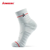 Kawasaki Original A6303 Moisture absorption wear-resistant cotton sports socks For Basketball, football, badminton, cycling