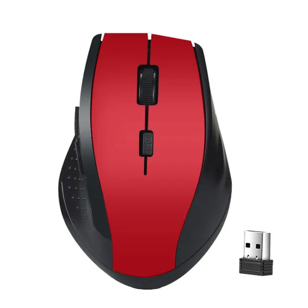 2.4GHz Wireless Mouse Optical Mice with USB Receiver Gamer 1600DPI 6 Buttons Mouse For Computer Laptop Accessories Mouse Gamer