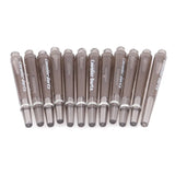 12pcs 45mm/35mm Plastic Darts Shafts 4.5mm Screw Thread Transparent Dart Stems With Stainless Steel O Ring For Steel & Soft Dart