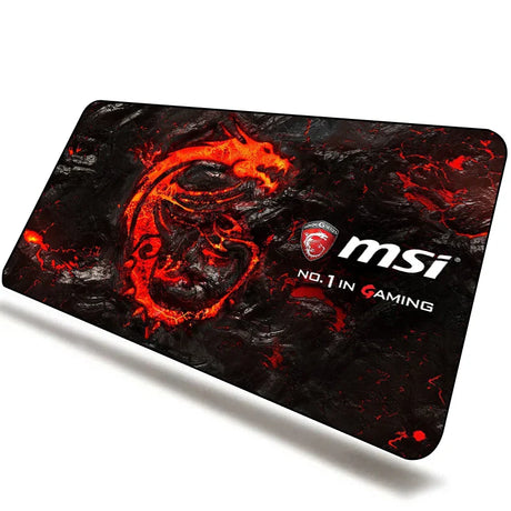 MSI Mouse Pad Large Gamer Anti-slip Rubber Gaming Accessories Mousepad Keyboard Laptop Computer Speed Mice Mouse Desk Play Mat