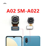 For Samsung Galaxy A02 A022 SM-A022 Small Front Camera Macro Big Back Rear Main Camera Flex Cable