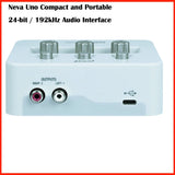 ESI Neva Uno Compact and Portable Audio Interface USB Sound Card With Mic Preamp Support WDM ASIO 2.0 CoreAudio