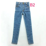Blythe Doll Shoes Jackets Jeans Pants for Blyth Azone Boots OB23 OB24 1/6 Doll Clothes
