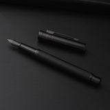 LT Hongdian Titanium Black Forest Pen Calligraphy Student Business Office Women Boxed 1850 Gift Ink Pen