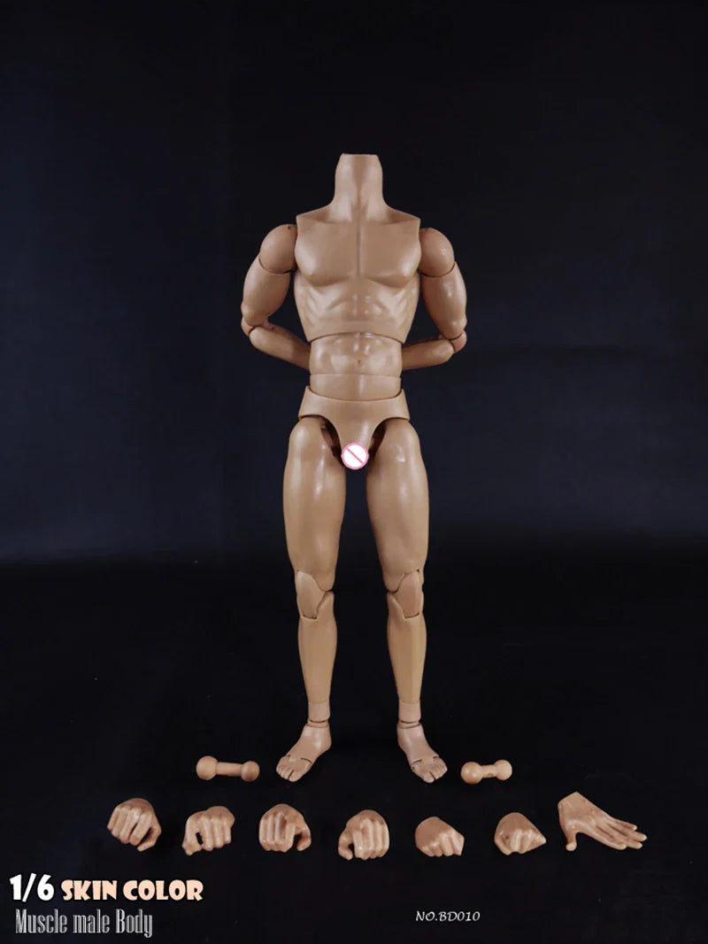 COOMODEL 1/6 Standard Muscle Male Soldier Body MB001 MB002 MB003 BD001 BD002 BD003 BD004 25/27CM Military Action Figure Doll