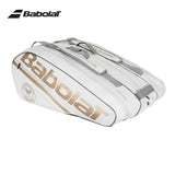 2023 Babolat 6Pack Nadal Tennis Bag Yellow Large Capacity Tennis Court Backpack Original Professional 12Pack Squash Tennis Bags