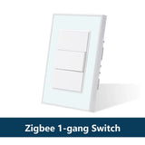 Zemismart Tuya Zigbee Smart 1 2 3 4 6 Gangs Light Switch Brazilian Wall Interrupter Alexa Google Home Work with Homekit