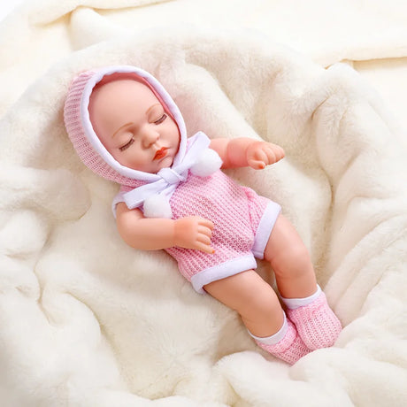 30cm Reborn Baby Dolls Realistic Dolls Toys Girl Real Lifelike Baby Dolls Reborn Full Body Silicone Baby Doll Christmas Gifts