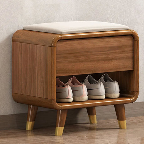 Retro Wood Shoe Cabinet Living Room Designer Space Saving Side Closet Storage Shoe Rack Bench Mueble Zapatero Hallway Furniture