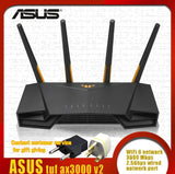 ASUS TUF Gaming AX3000 V2 Dual Band WiFi 6 Router With Mobile Game Mode 3 Steps Port Forwarding 2.5Gbps AiMesh Ultra Large Range