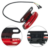 36-48V Ebike Rear Brake Light Tail Light Safe Warn Lamp For Electric Bicycle Off Road Motorcycle Signal Lamp Accessories