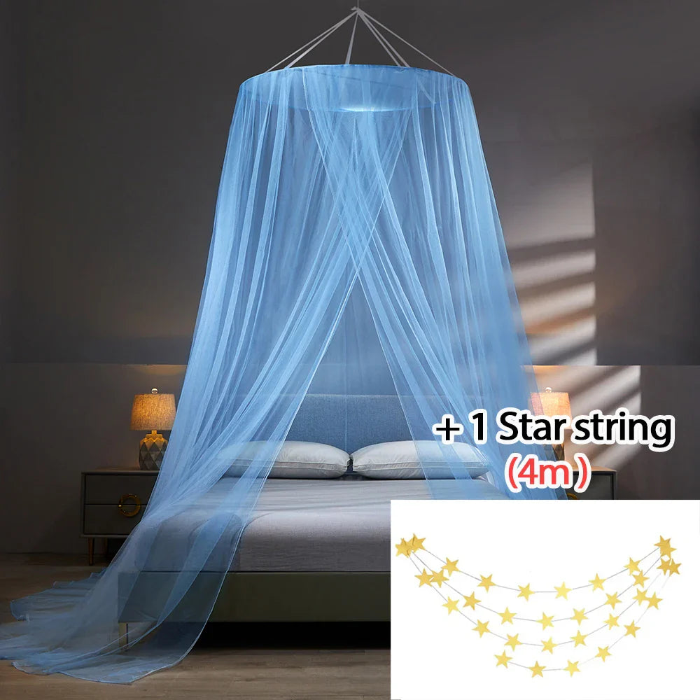 YanYangTian Bed Canopy on the Bed Mosquito Net Summer Camping Repellent Tent Insect Curtain Foldable Net living room Bedroom