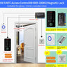 Asia Teco Outdoor IP67 Waterproof RFID 13.56MHz Biometrics Fingerprint Access Control Kits Electronic Door Opener + WIFI Gateway