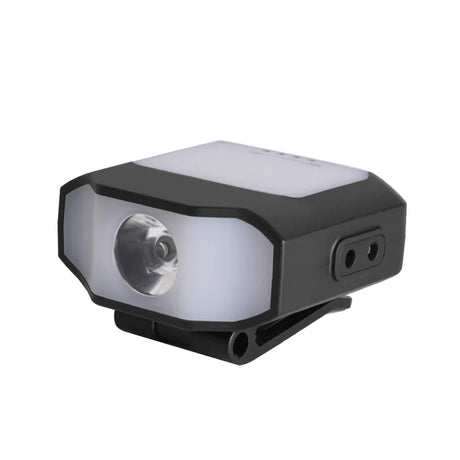 Sensor Cap Clip on Light Headlight 6 Modes COB LED Headlamp Type-C Charging Head Lamp for Outdoor Camping Fishing Emergency